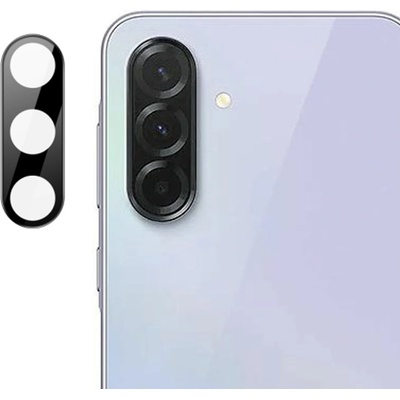 Techsuit Протектор за камера за Samsung Galaxy A36 5G - Пълно стъкло за камера - Черен