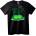 NOONEBRAND Тениска Близнаци - S, Black