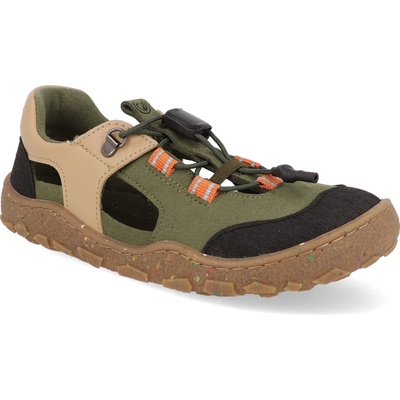 bLIFESTYLE Barefoot outdoorové sandály landschildkröteSTYLE khaki zelené