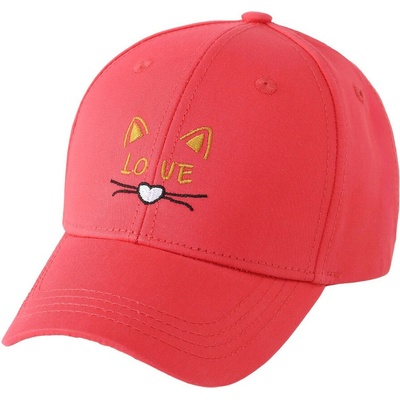 BE SNAZZY bavlněná jednobarevná s potiskem červená