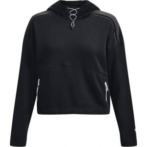 Under Armour Суичър Under Armour UA JOURNEY FLEECE HOODY - Black