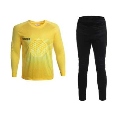 Maxima Вратарски екип maxima m Полиестер Жълт с Черен