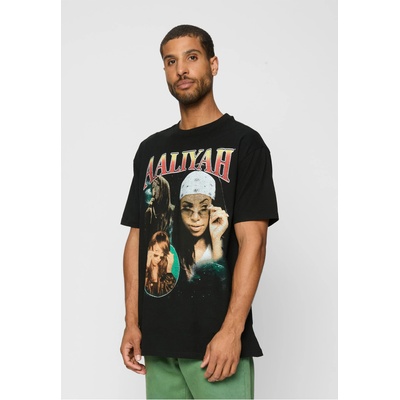 Mister Tee Тениска Aaliyah Retro Oversize Tee black XXLUB-MT1823-00007 - Тъмносив, размер L