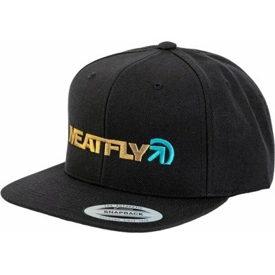 Meatfly шапка Skipper Snapback Wood / Black | Кафява | Размер Meatfly | Kafyav | МЪЖЕ | ЕДИН РАЗМЕР