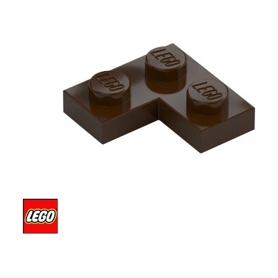 LEGO® 2420 Podložka L 2x2 Tmavě-Hnědá