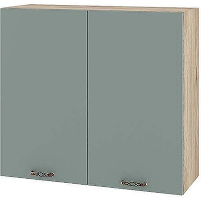 ИРИМ Горен кухненски шкаф Сити АРФ-Олив мат-11-4 80 см