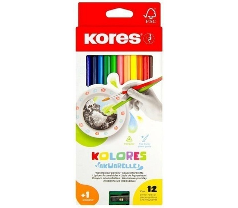 Kores 93812 12 farieb