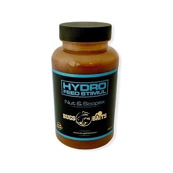 Bugs Baits Tekutá potrava Hydro Feed Stimul Nut Scopex 250 ml