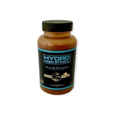 Bugs Baits Tekutá potrava Hydro Feed Stimul Nut Scopex 250 ml