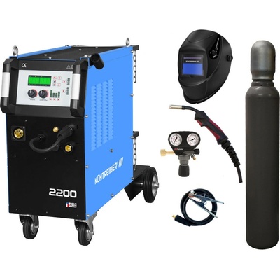Kühtreiber KITin 2200 Multi MIG Synergic V2 + hořák + ventil + kukla + lahev SET TOP