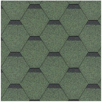Shinglas Rock Hexagonal zelená