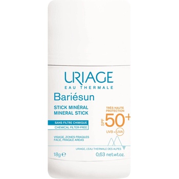 Uriage Bariesun Слънцезащитен минерален стик за лице и тяло, SPF50+, 18 g