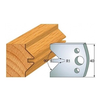Profil 071 - pár profilových nožů 40x4mm SP - PILANA MARKET