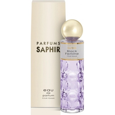 SAPHIR Black Femme parfémovaná voda dámská 200 ml