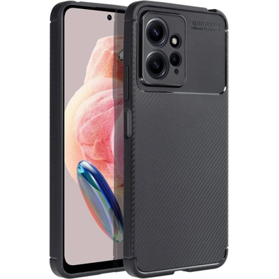 GKK Силиконов Калъф за Xiaomi Redmi Note 12 4G, New Carbon Case, Черен (5903396207501)