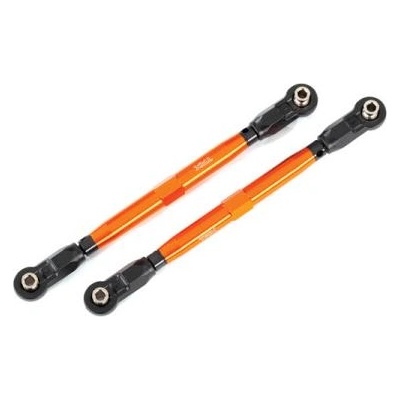 Traxxas алуминиева свързваща щанга оранжева (2) (за WideMaxx)