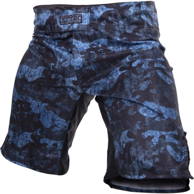 MMA trenky Fighter Urban Camo -modrá modrá