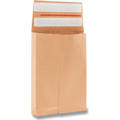 Zásilková obálka s bočními sklady - 350 x 450 x 120 mm