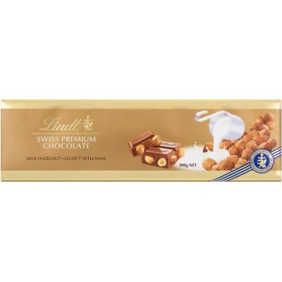 Lindt mléčná s lískovými oříšky 300 g