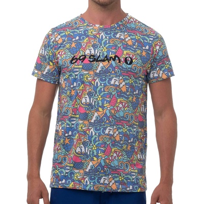 69slam Мъжка тениска 69SLAM PICASUMMER HANS 69slam | Sin Mnogotsveten | МЪЖЕ | S