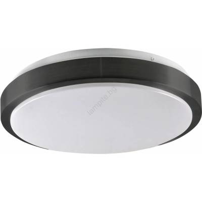 Polux Плафон BENEDYKT 2xE27/20W/230V Ø 33 cm черен (SA2000)