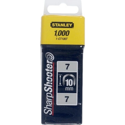 STANLEY 10mm spony káblové 7CT100 1000ks 1-CT106T