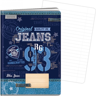 ARGUS Zošit A4 TYP 444 Blue jeans