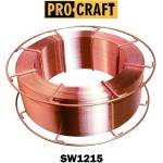 PROCRAFT Заваръчна тел, подмеднена, 1.2 мм, 15 кг, procraft sw1215 (sw1215)