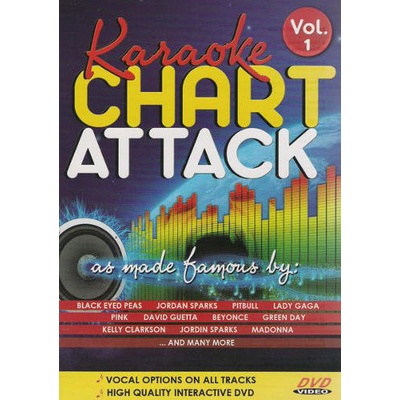 Various Artists Karaoke Chart Attack Vol.1 DVD