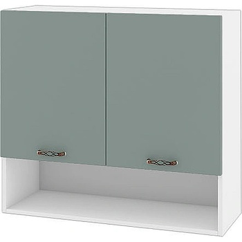 ИРИМ Горен кухненски шкаф Сити БФ-Олив мат-11-8 80 см