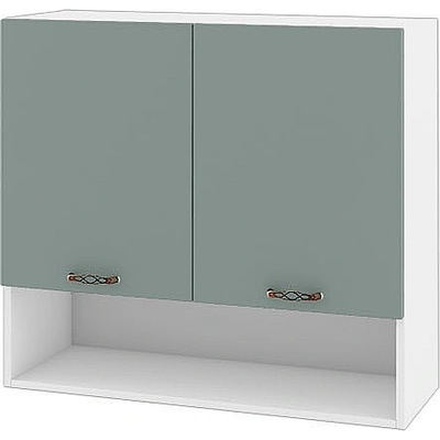 ИРИМ Горен кухненски шкаф Сити БФ-Олив мат-11-8 80 см