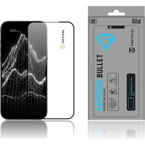 Tactical iPhone 18 Pro Max / 17 Pro Max TACTICAL SAPPHIRE BULLET стъклено защитно фолио 2.5D, със сапфирен слой, ЧЕРНО (GP-196689)