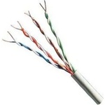 Wiretek 5-метрова ролка за стенен кабел CAT5. E UTP (N5UBG24-305M) (N5UBG24-305M)