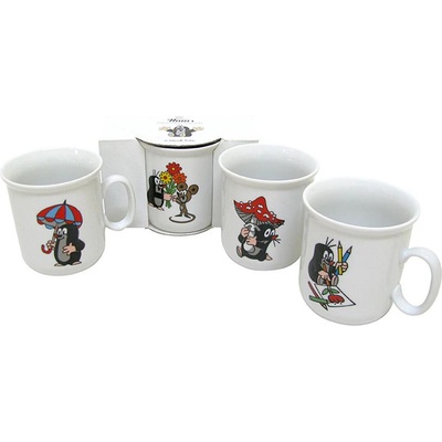 THUN Porcelánový hrnček krtko MIX motívov 160 ml