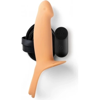 Image 1 of Virgite Страп-он с кухо вибриращо дилдо от силикон Virgite H4