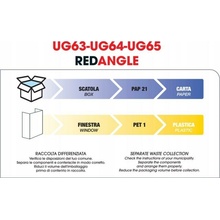 Upgrade kartáč na vlasy trojúhelník Red Angel titanový průměr 33 mm