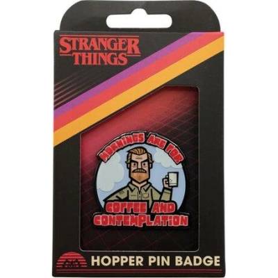 FaNaTtik Odznak Hopper Stranger Things