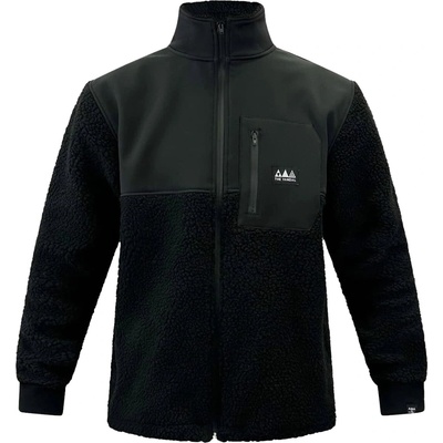 THE VANDAL Outdoor Fleece jacket Black