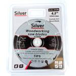 SILVER Циркулярен диск за дърво 115x22, 2 мм с карбидни зъби 67307 (S10286)
