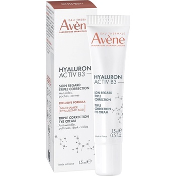 Avène Hyaluron Activ B3 Грижа за околоочен контур с тройно действие, 15 ml