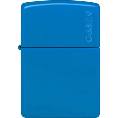 Mat Zippo Sky Blue te Logo 26089