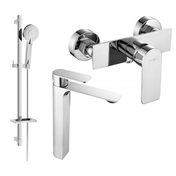 Mexen Alexa DQ40 душ комплект, хром - 71214DQ40-00 (71214DQ40-00)