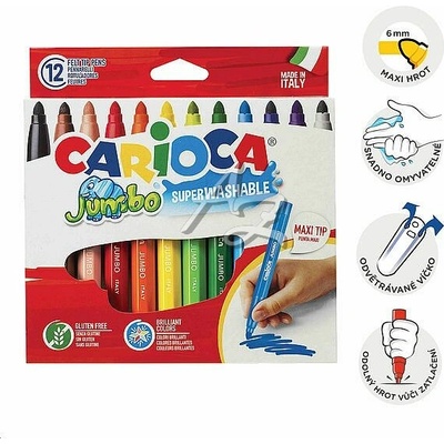 Carioca Jumbo 12barev 40569