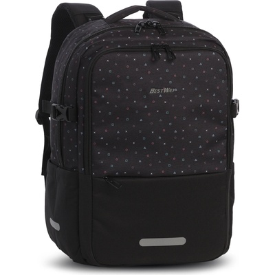 Bestway Cube čierna so vzorom 30l