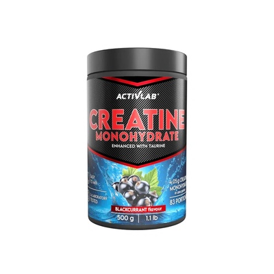 ACTIVLAB CS Creatine Monohydrate Natural Enhanced with Taurine, 500 Grams