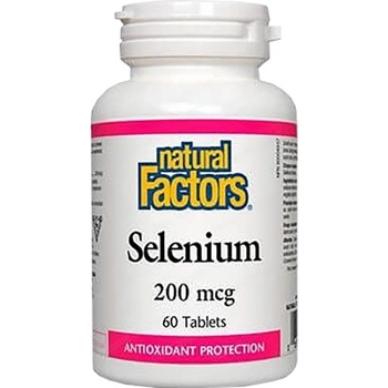 Image 1 of Natural Factors Selenium 200 mcg [60 Таблетки]