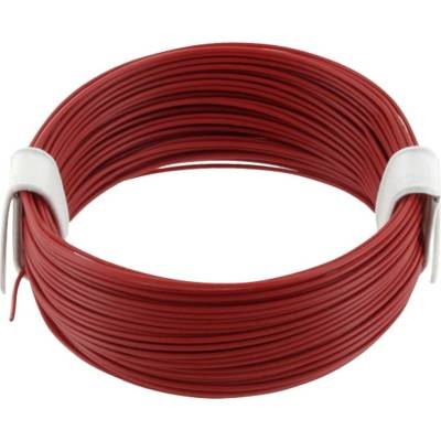 econ connect KL004RT10 lanko 1 x 0.04 mm² červená 10 m
