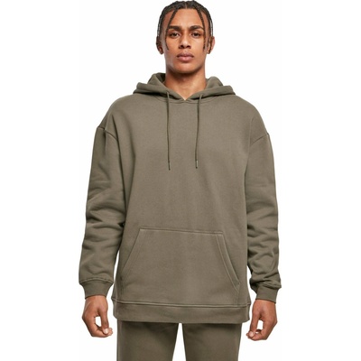 Build Your Brand Basic oversize mikina se širokými manžetami