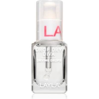 Layla Cosmetics Drop dry Diva бързозасъхващ лак за нокти 10ml