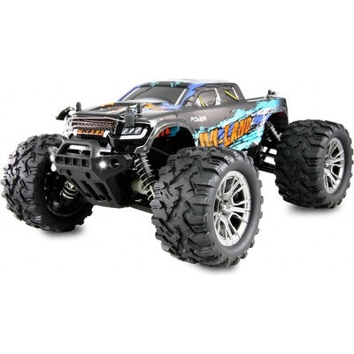 Amewi M-Land modrá komutátorový RC model auta elektrický monster truck 4WD 4x4 RtR 2,4 GHz 1:16